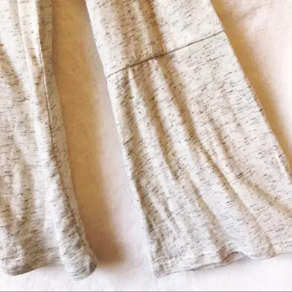 LOFT Light Grey Cold Shoulder Bell Sleeve Top - Picture 6 of 8